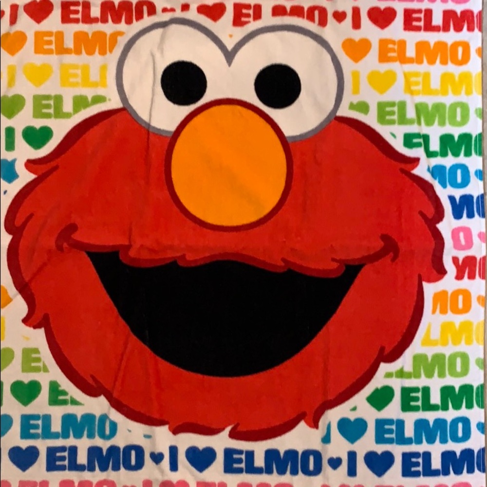 Elmo Beach Towel